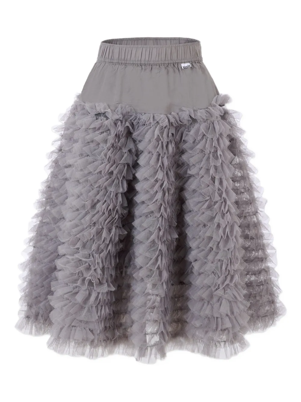Юбка из тюля с оборками Molo, серый
Юбка из тюля с оборками Molo, серый