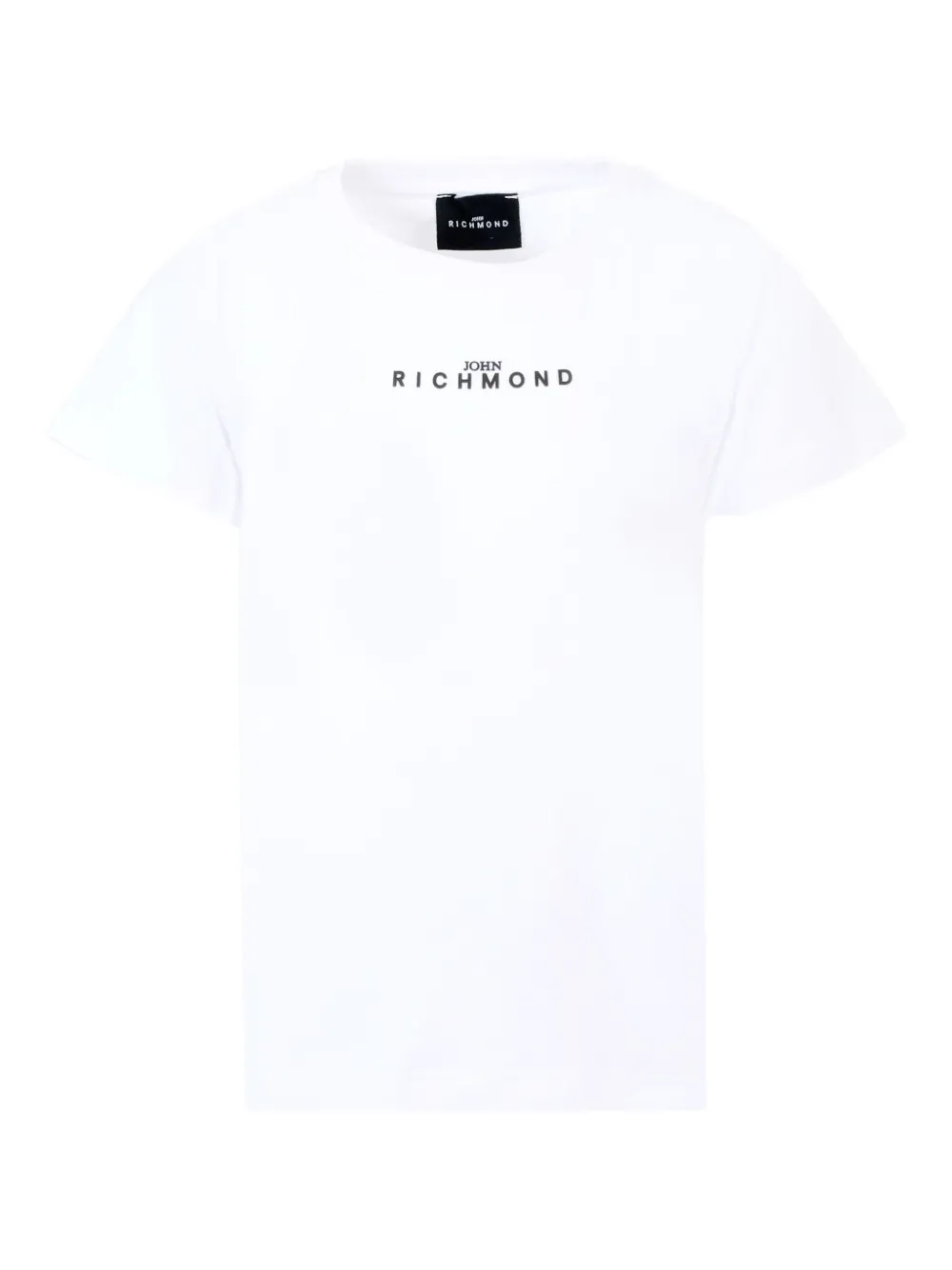 Футболка с логотипом John Richmond Junior, белый 
Футболка с логотипом John Richmond Junior, белый