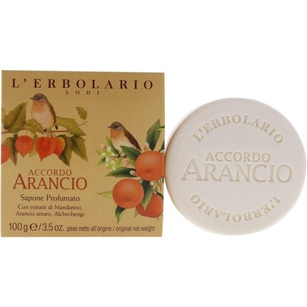 L'Erbolario Мыло Accordo Arancio 100г
L'Erbolario Мыло Accordo Arancio 100г