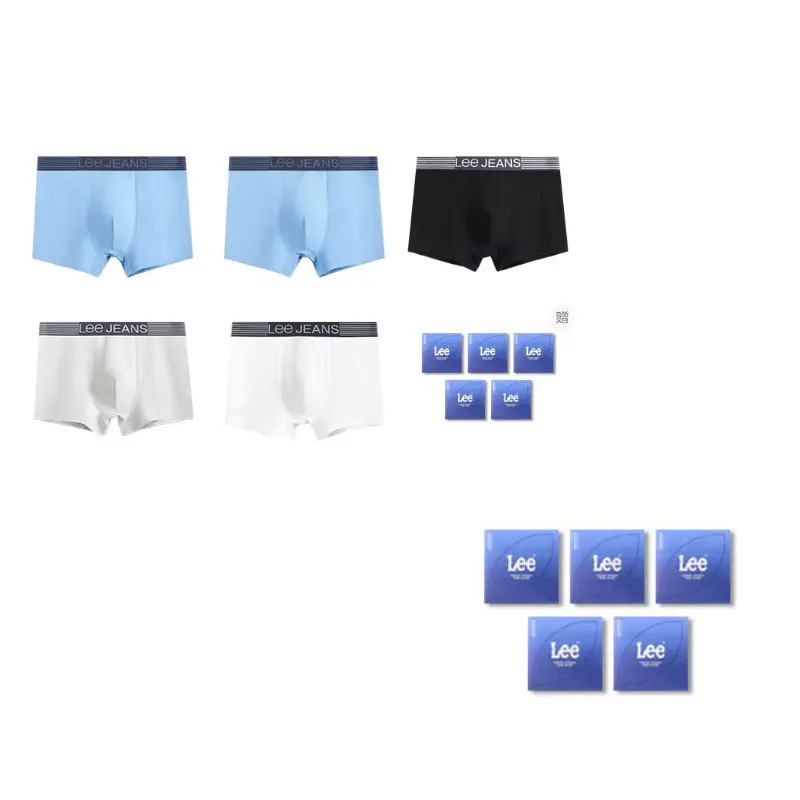 Lee Подарочный набор мужского белья 5 пар
Lee Подарочный набор мужского белья 5 пар