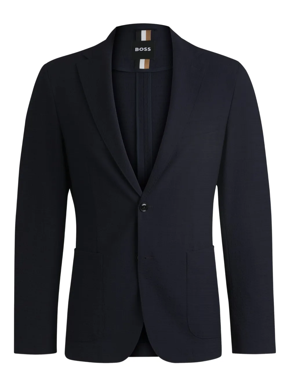 Однобортный блейзер BOSS, синий
Однобортный блейзер BOSS, синий