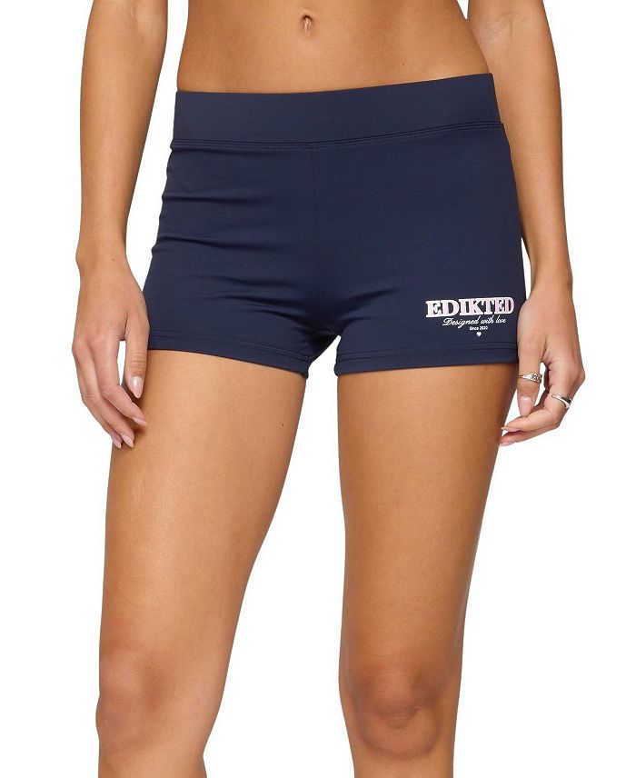 С любовью, шорты-бермуды Edikted, синий
С любовью, шорты-бермуды Edikted, синий