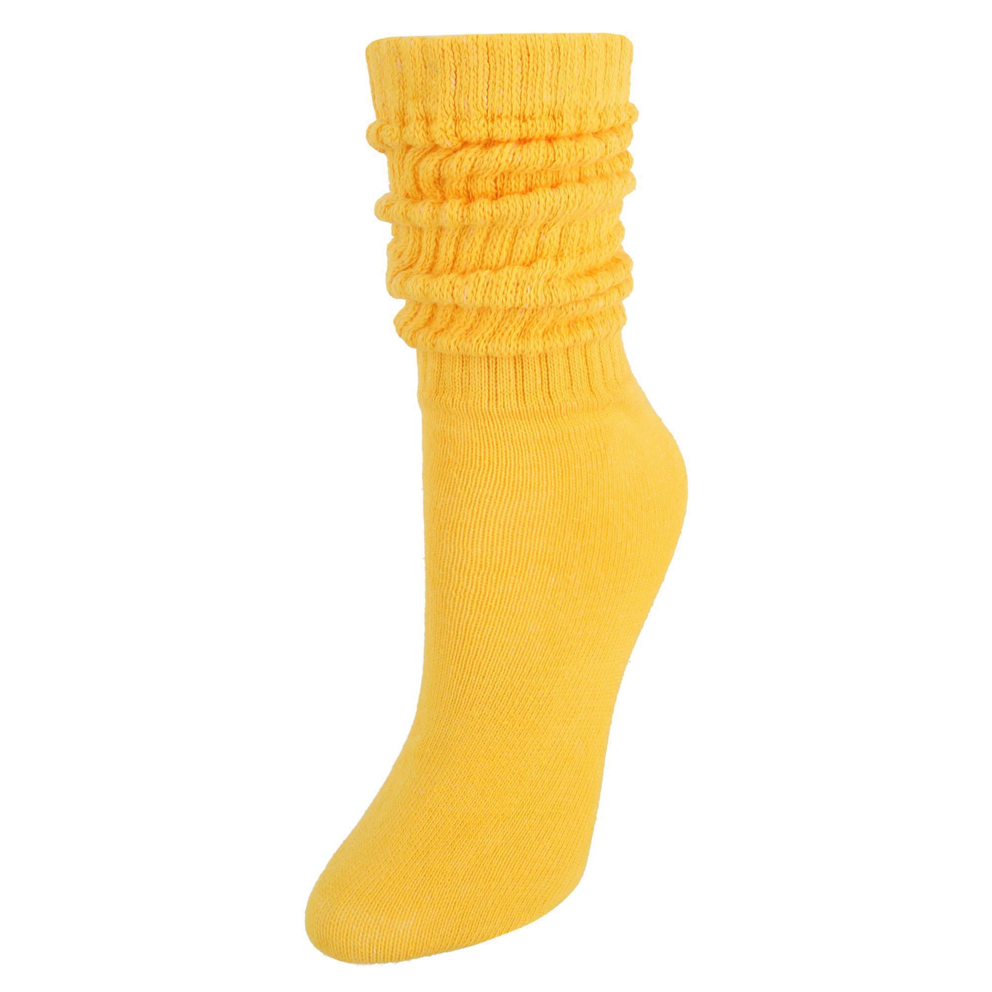 Женские супермягкие носки-слаучи (1 пара) CTM, желтый
Женские супермягкие носки-слаучи (1 пара) CTM, желтый