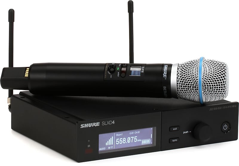 Микрофон Shure SLXD24/B87A-J52
Микрофон Shure SLXD24/B87A-J52