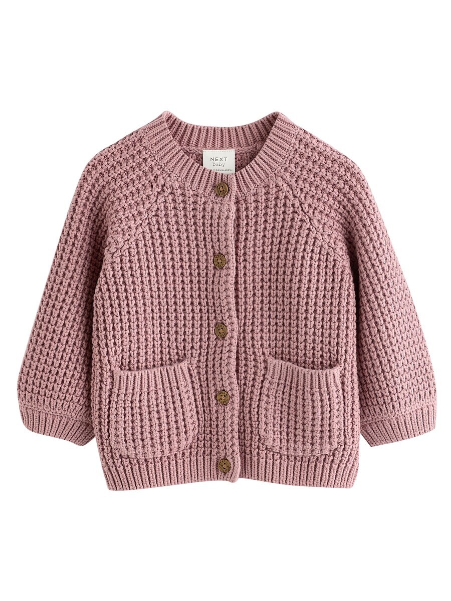 Вязаный кардиган Next Knit Cardigan, темно-розовый
Вязаный кардиган Next Knit Cardigan, темно-розовый
