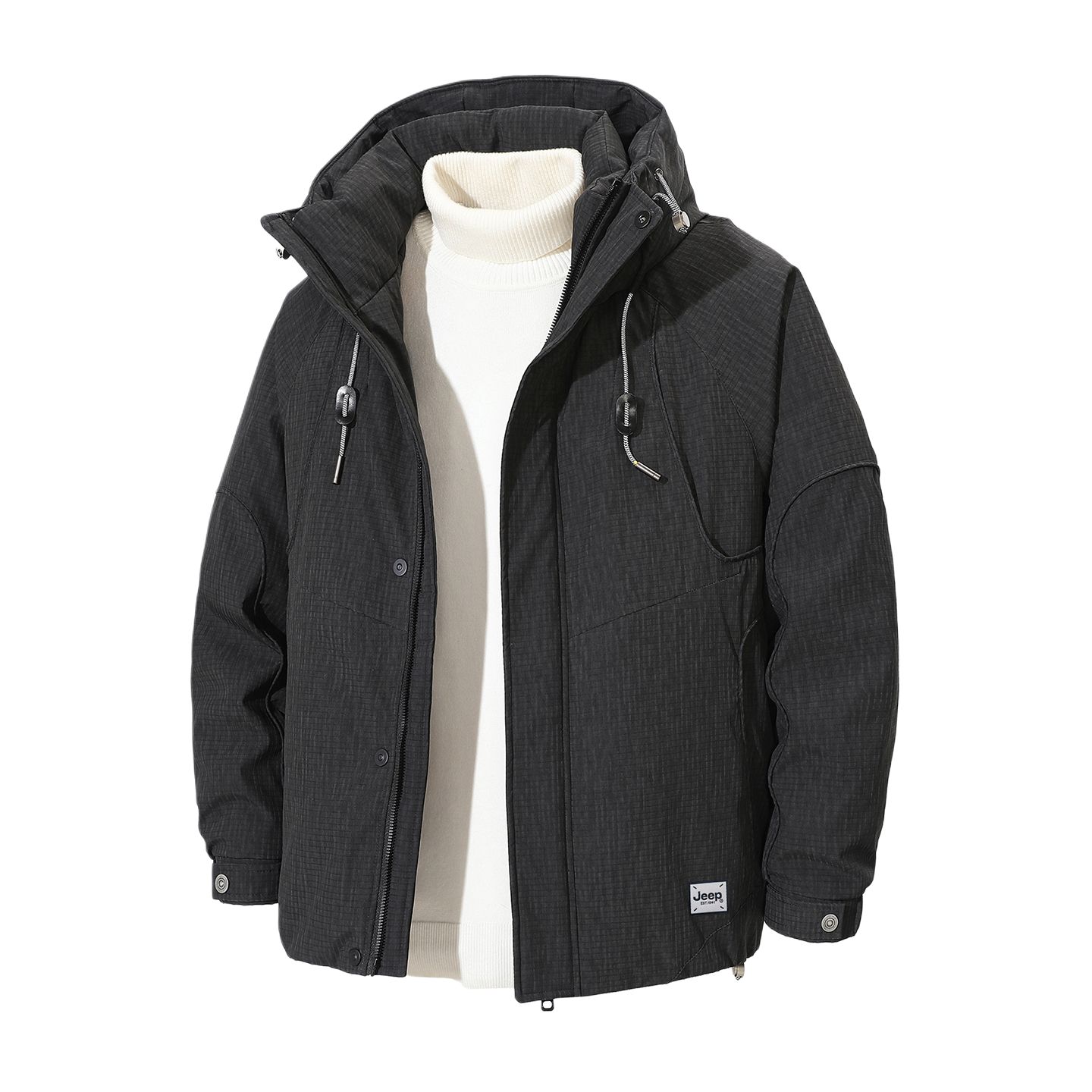 Пуховик Unisex Hooded Thickened Others Jeep, черный
Пуховик Unisex Hooded Thickened Others Jeep, черный