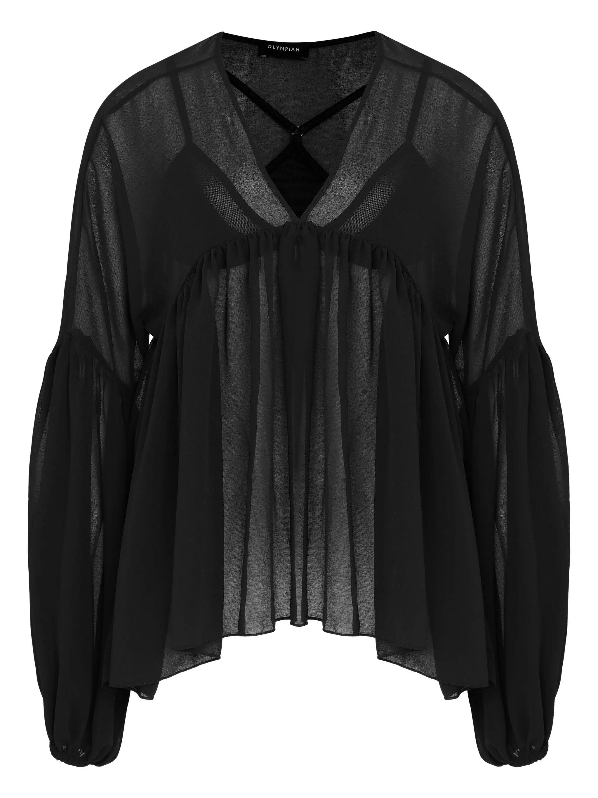 Блузка Brisa со складками Olympiah, черный
Блузка Brisa со складками Olympiah, черный