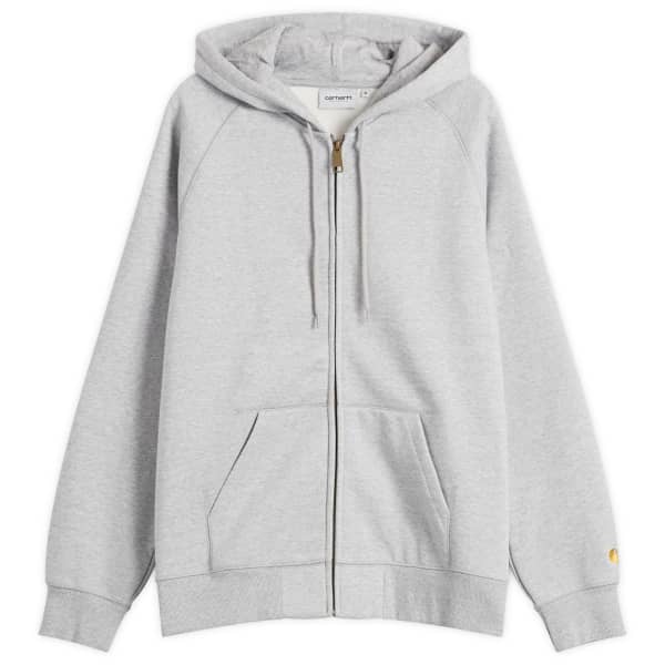 Худи chase jacket Carhartt Wip, серый heather & золото
Худи chase jacket Carhartt Wip, серый heather & золото
