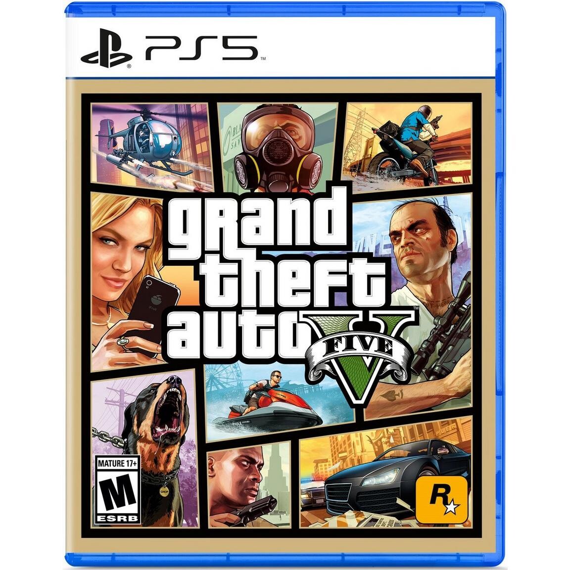 Видеоигра Grand Theft Auto V - PlayStation 5
Видеоигра Grand Theft Auto V - PlayStation 5