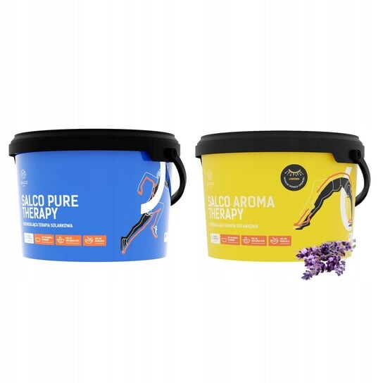 Набор соли для ванн, 2X3 кг Salco Sport Therapy + Aroma
Набор соли для ванн, 2X3 кг Salco Sport Therapy + Aroma