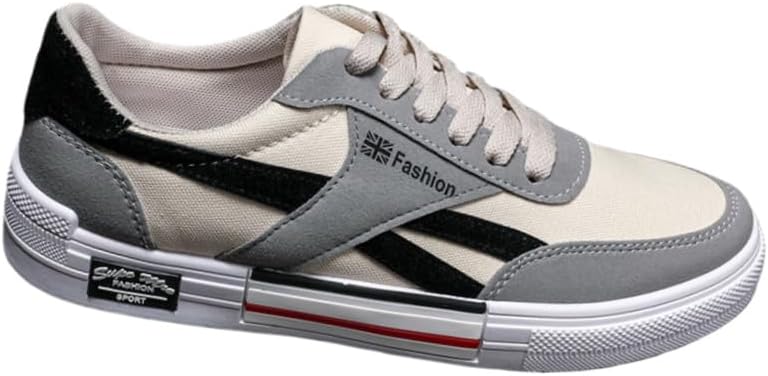 Мужские низкие спортивные туфли - удобные тканевые кроссовки - противоскользящая и износостойкая подошва - для активного отдыха, прогулок и повседневного ношения Fmshi, черный/серый
Мужские низкие спортивные туфли - удобные тканевые кроссовки - противоскользящая и износостойкая подошва - для активного отдыха, прогулок и повседневного ношения Fmshi, черный/серый