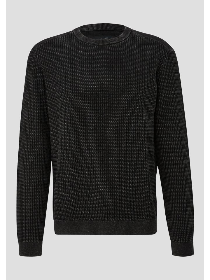 Вязаный свитер в цвете 9999_черный QS
Вязаный свитер в цвете 9999_черный QS