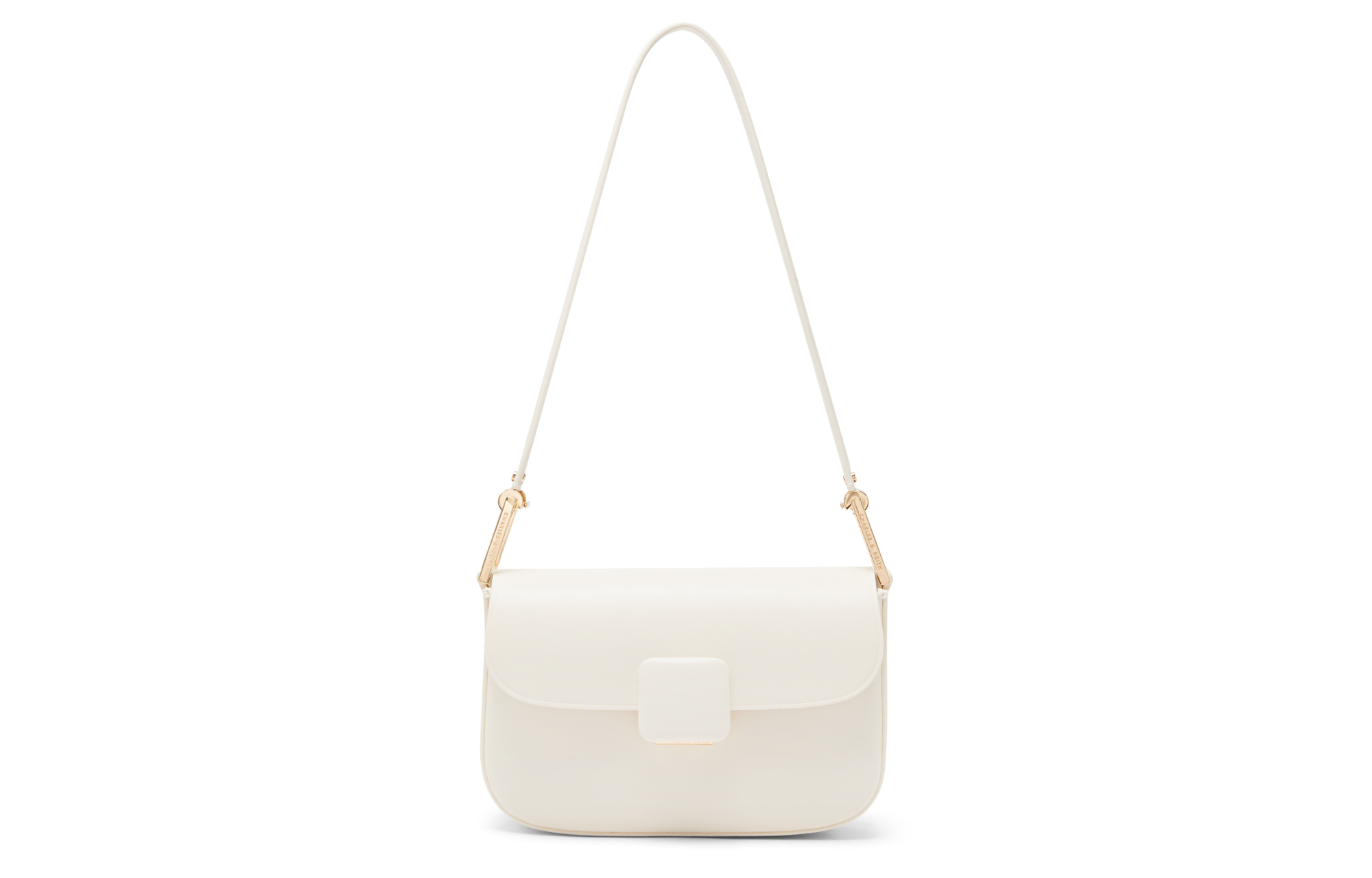 Маленькая сумка CK Маленькая квадратная сумка через плечо Женская Кремово-молочный белый/Фуксия CHARLES&KEITH 
Маленькая сумка CK Маленькая квадратная сумка через плечо Женская Кремово-молочный белый/Фуксия CHARLES&KEITH