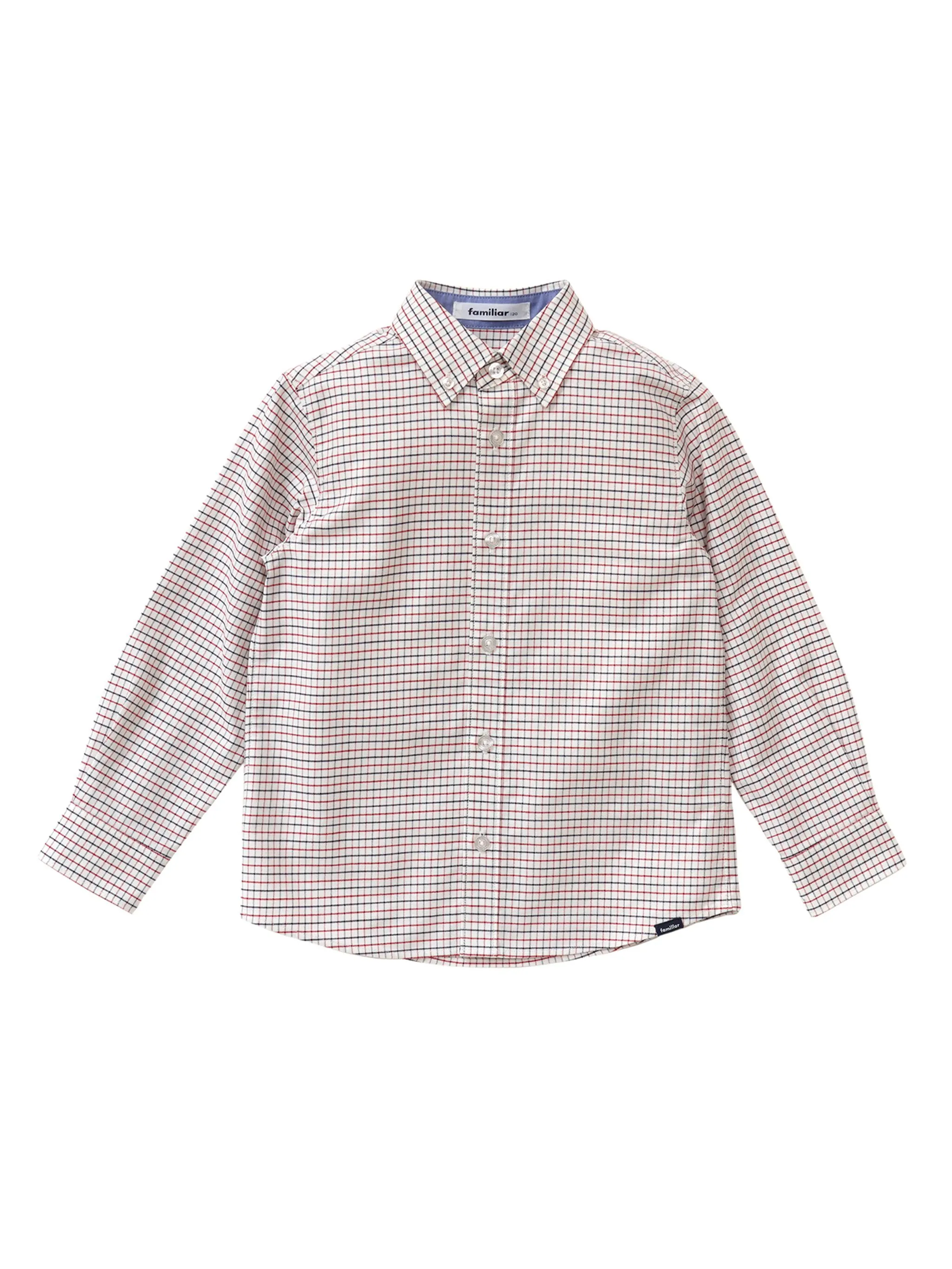 Клетчатая рубашка с длинными рукавами Familiar, белый
Клетчатая рубашка с длинными рукавами Familiar, белый