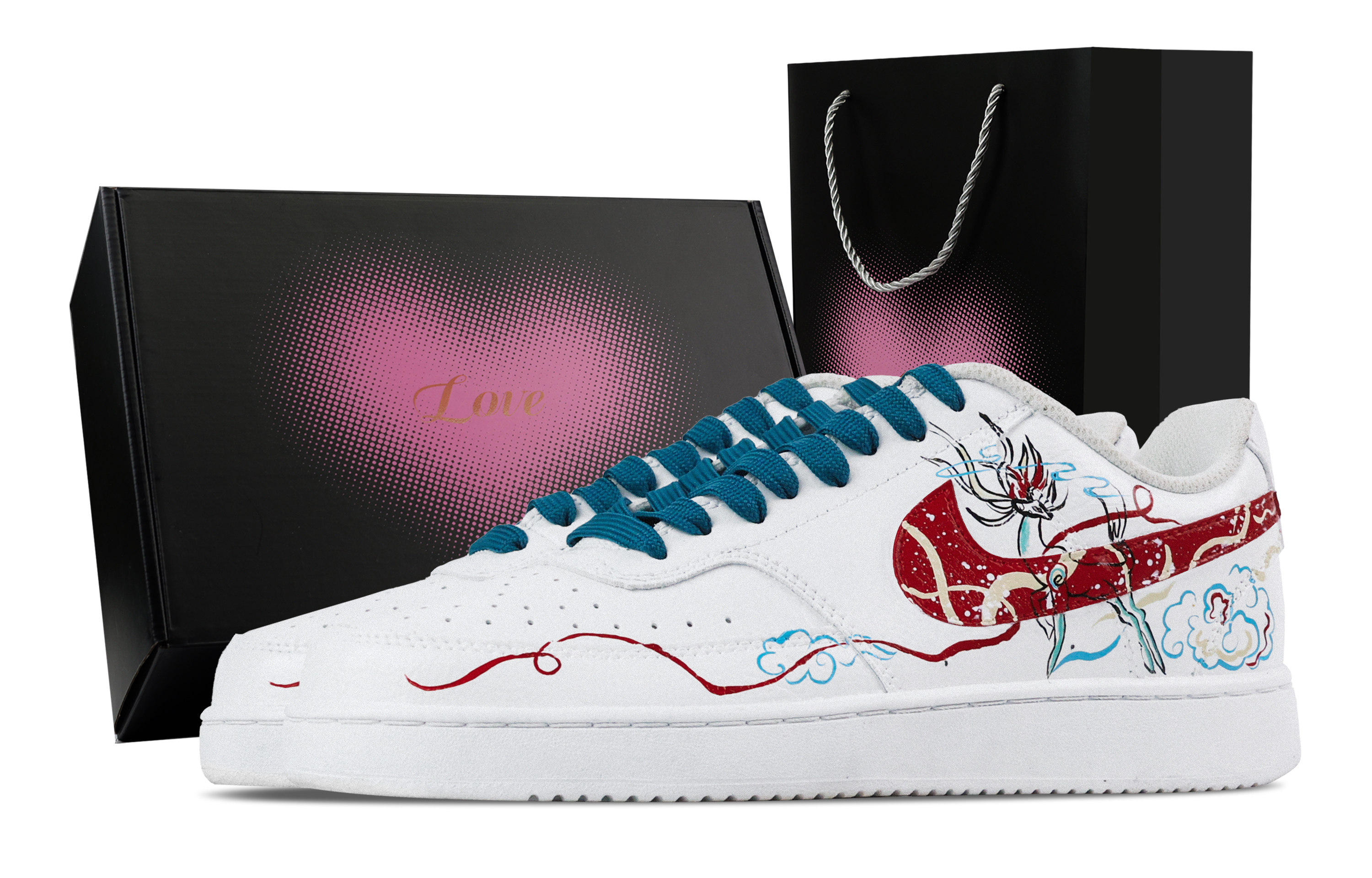 Nike Кроссовки Court Vision 1 Auspicious Beast Descends с низким верхом, устойчивые к истиранию, мужские, красные, синие
Nike Кроссовки Court Vision 1 Auspicious Beast Descends с низким верхом, устойчивые к истиранию, мужские, красные, синие