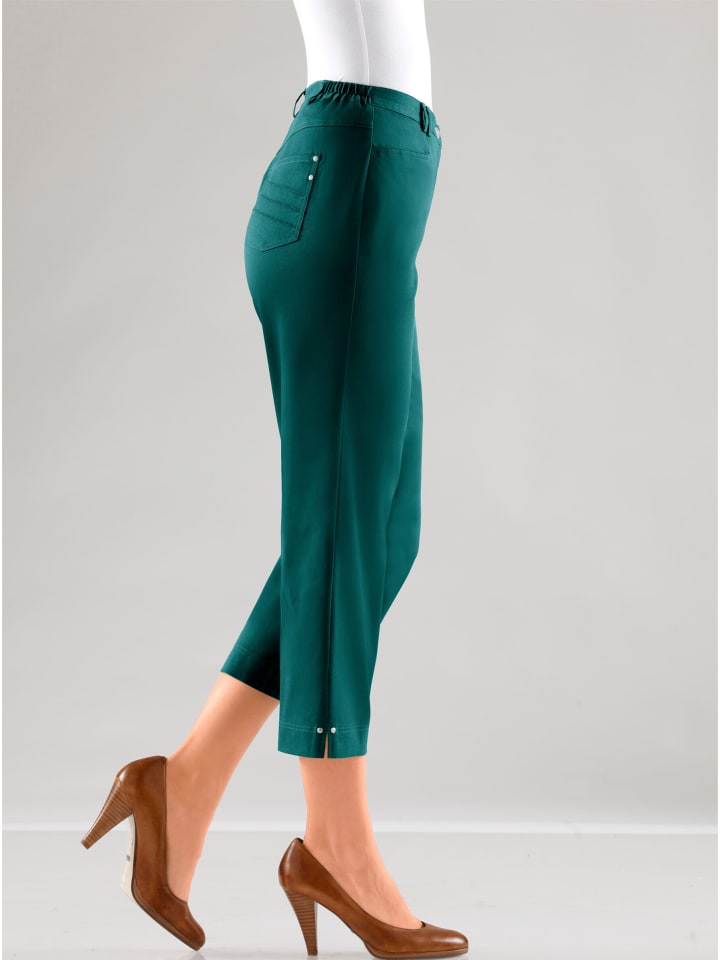 Брюки 7/8 цвета петролеум Cosma
Брюки 7/8 цвета петролеум Cosma