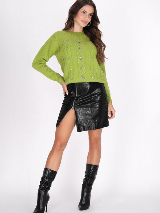 Свитер Faina, зеленый
Свитер Faina, зеленый