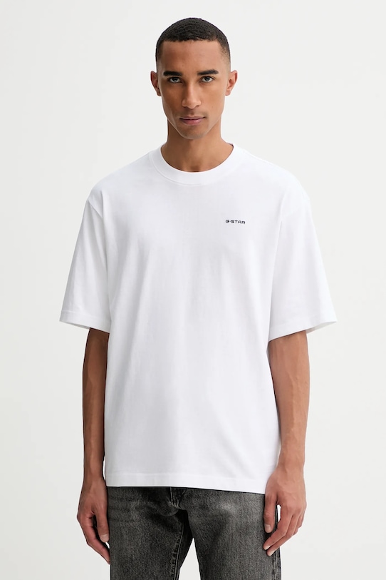 Хлопковая футболка G-Star, белый
Хлопковая футболка G-Star, белый