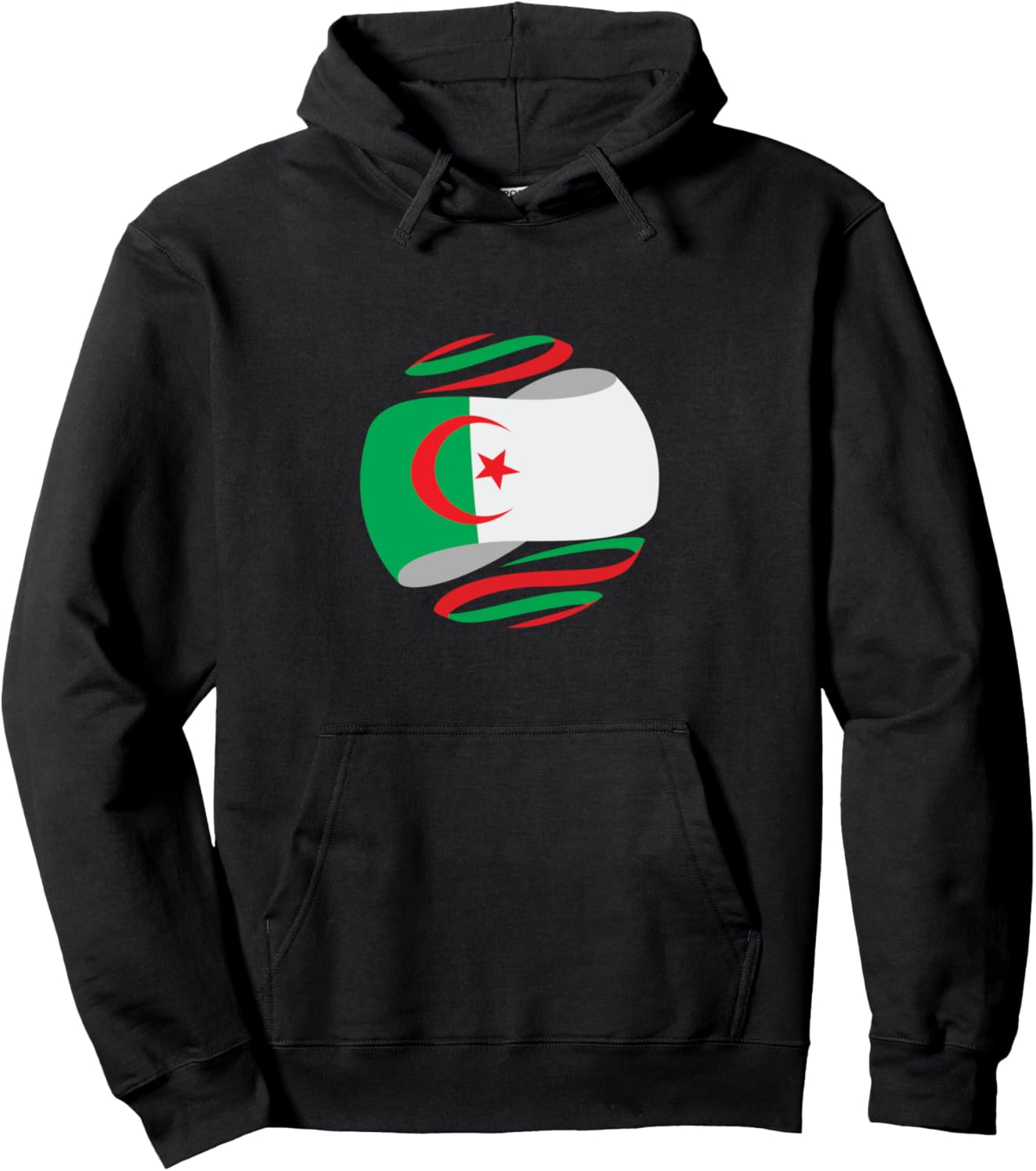 Толстовка с флагом Алжира Algeria, черный
Толстовка с флагом Алжира Algeria, черный