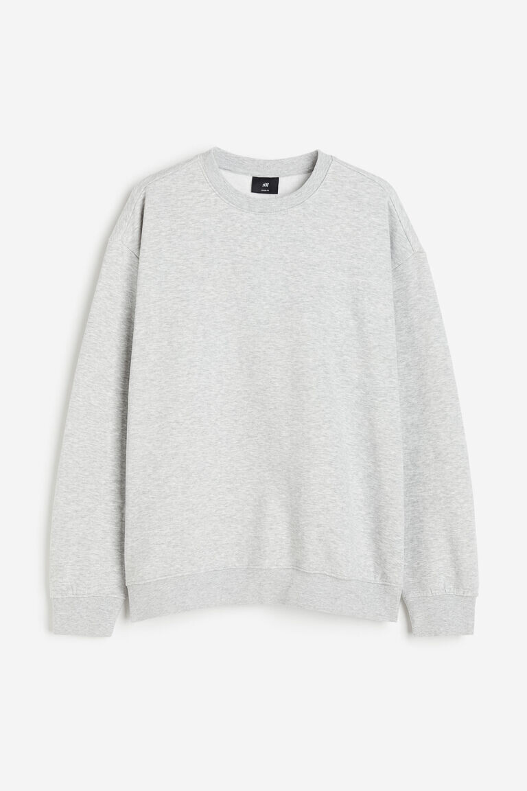 Толстовка свободного кроя H&M, серый
Толстовка свободного кроя H&M, серый