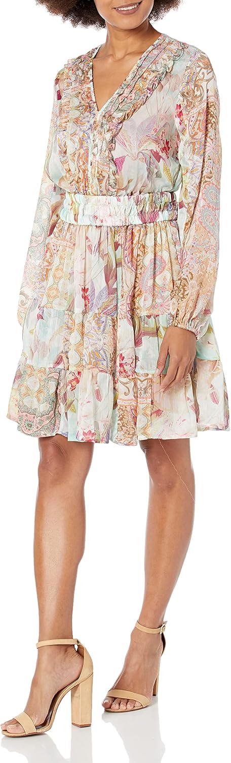 GUESS Женское платье Primrose с длинными рукавами, Miraflores Print
GUESS Женское платье Primrose с длинными рукавами, Miraflores Print