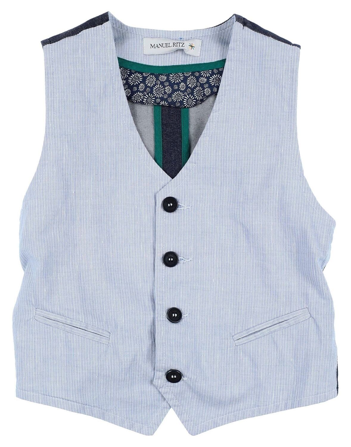 Жилет для мальчиков Manuel Ritz, небесно-голубой
Жилет для мальчиков Manuel Ritz, небесно-голубой