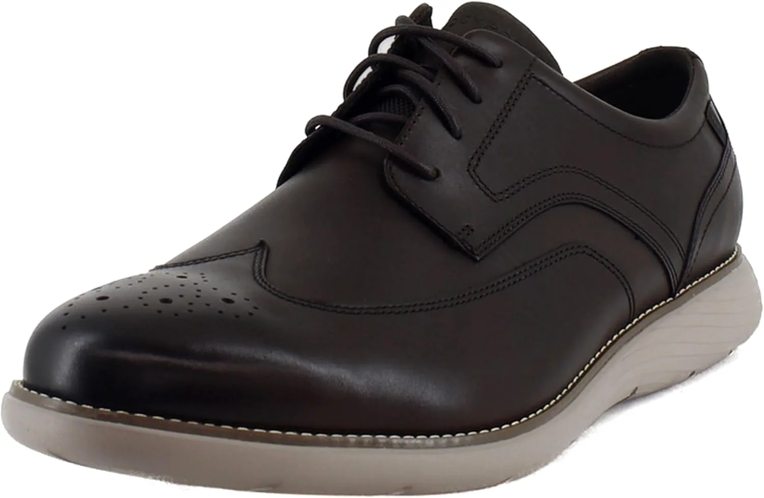 Мужские туфли Rockport Garett Wing Tip, темно-коричневый
Мужские туфли Rockport Garett Wing Tip, темно-коричневый