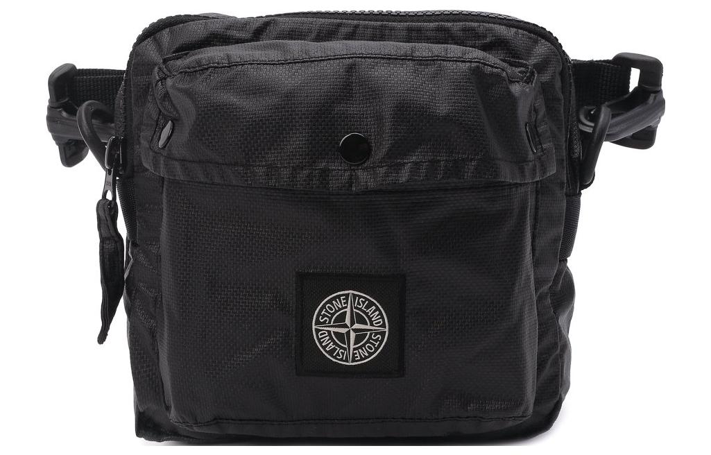 STONE ISLAND Хлопковая малая квадратная сумка через плечо мужская черная, Black
STONE ISLAND Хлопковая малая квадратная сумка через плечо мужская черная, Black