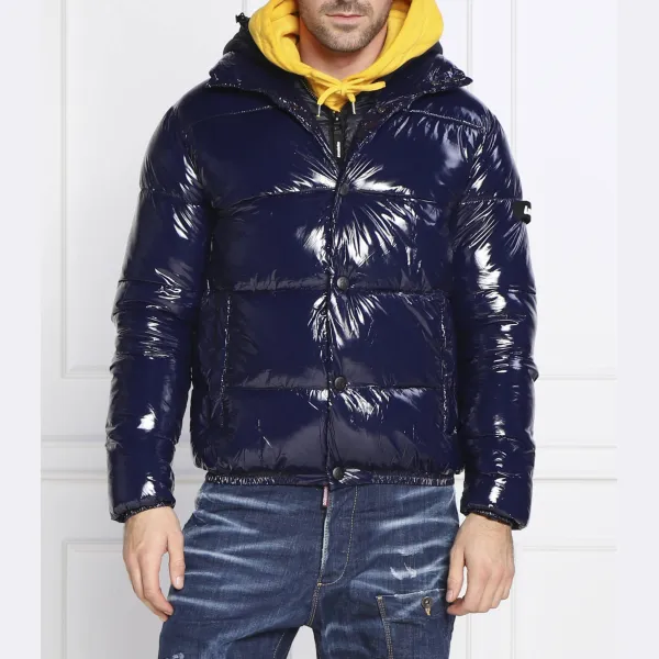 Куртка классического кроя с подтяжками Invicta, синий
Куртка классического кроя с подтяжками Invicta, синий