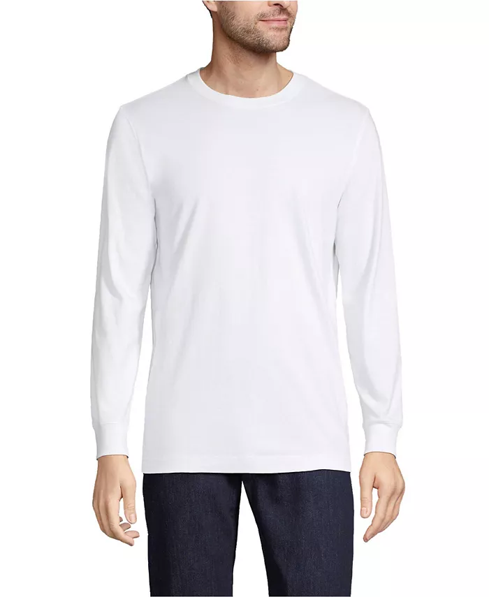 Мужская футболка с длинным рукавом Super-T Lands' End, белый
Мужская футболка с длинным рукавом Super-T Lands' End, белый
