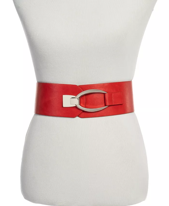 Пояс с крючковой застежкой и эластичной вставкой I.N.C. International Concepts, красный
Пояс с крючковой застежкой и эластичной вставкой I.N.C. International Concepts, красный
