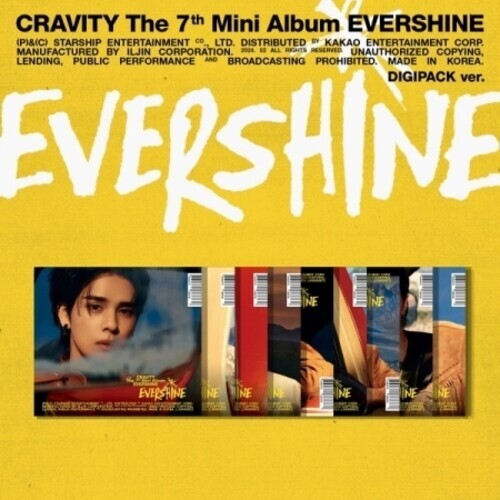 CD диск Cravity: Evershine - Random Cover - Digipack Version - incl. 16pg Photobook, Photocard + Mini-Folded Poster
CD диск Cravity: Evershine - Random Cover - Digipack Version - incl. 16pg Photobook, Photocard + Mini-Folded Poster
