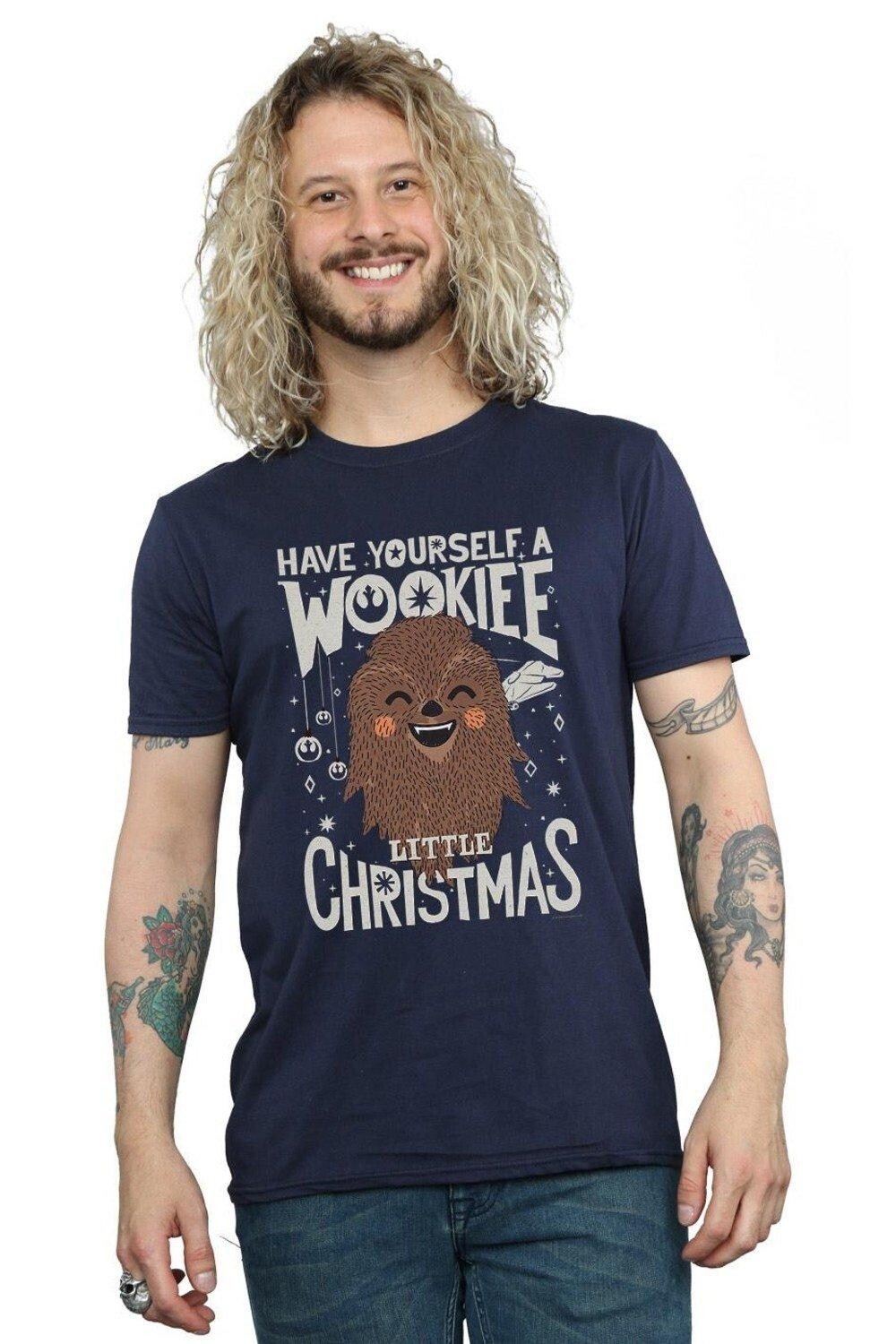 Рождественская футболка «Вуки» Star Wars, темно-синий
Рождественская футболка «Вуки» Star Wars, темно-синий
