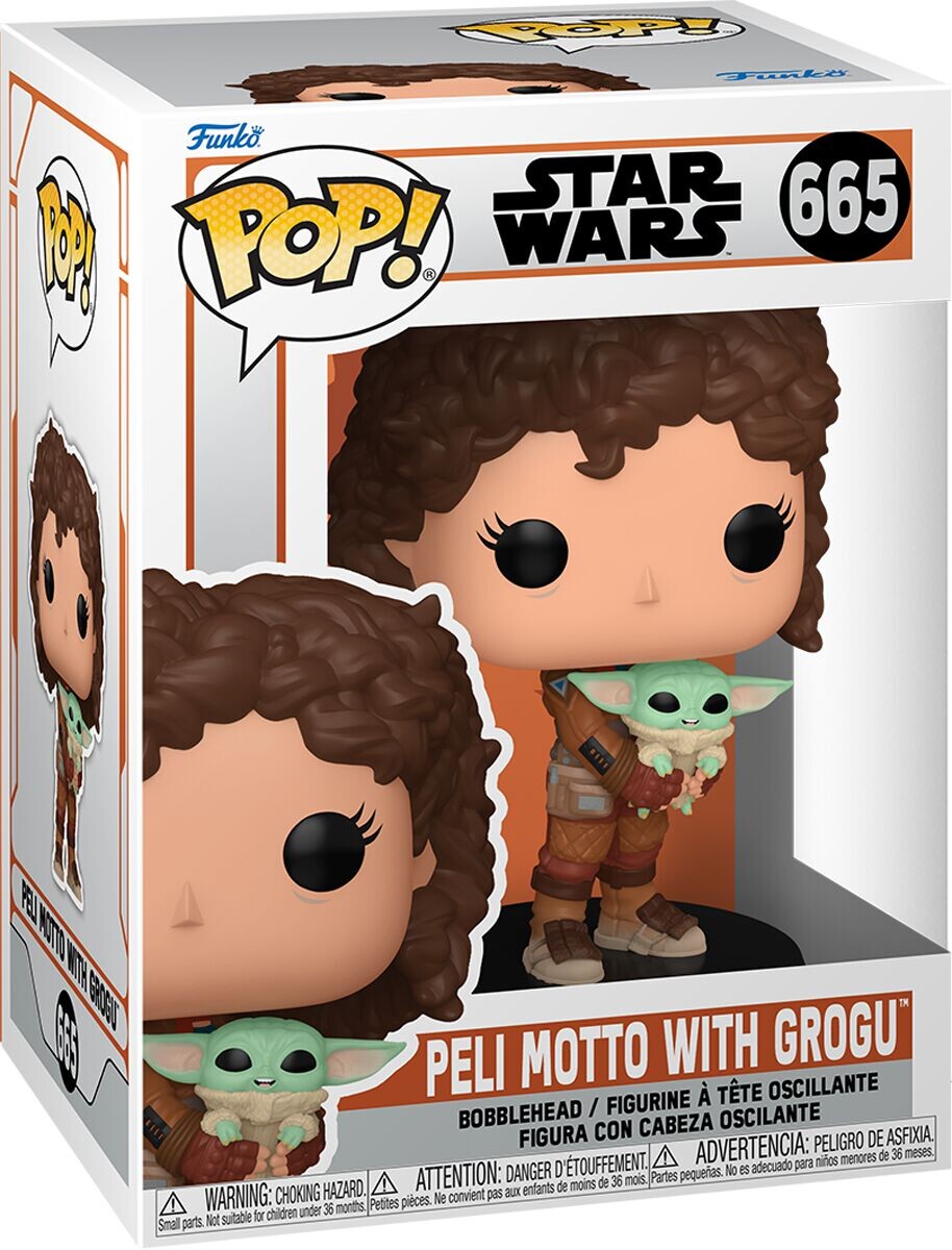Виниловая фигурка The Mandalorian - Peli Motto with Grogu Vinyl Figur 665 от Star Wars
Виниловая фигурка The Mandalorian - Peli Motto with Grogu Vinyl Figur 665 от Star Wars