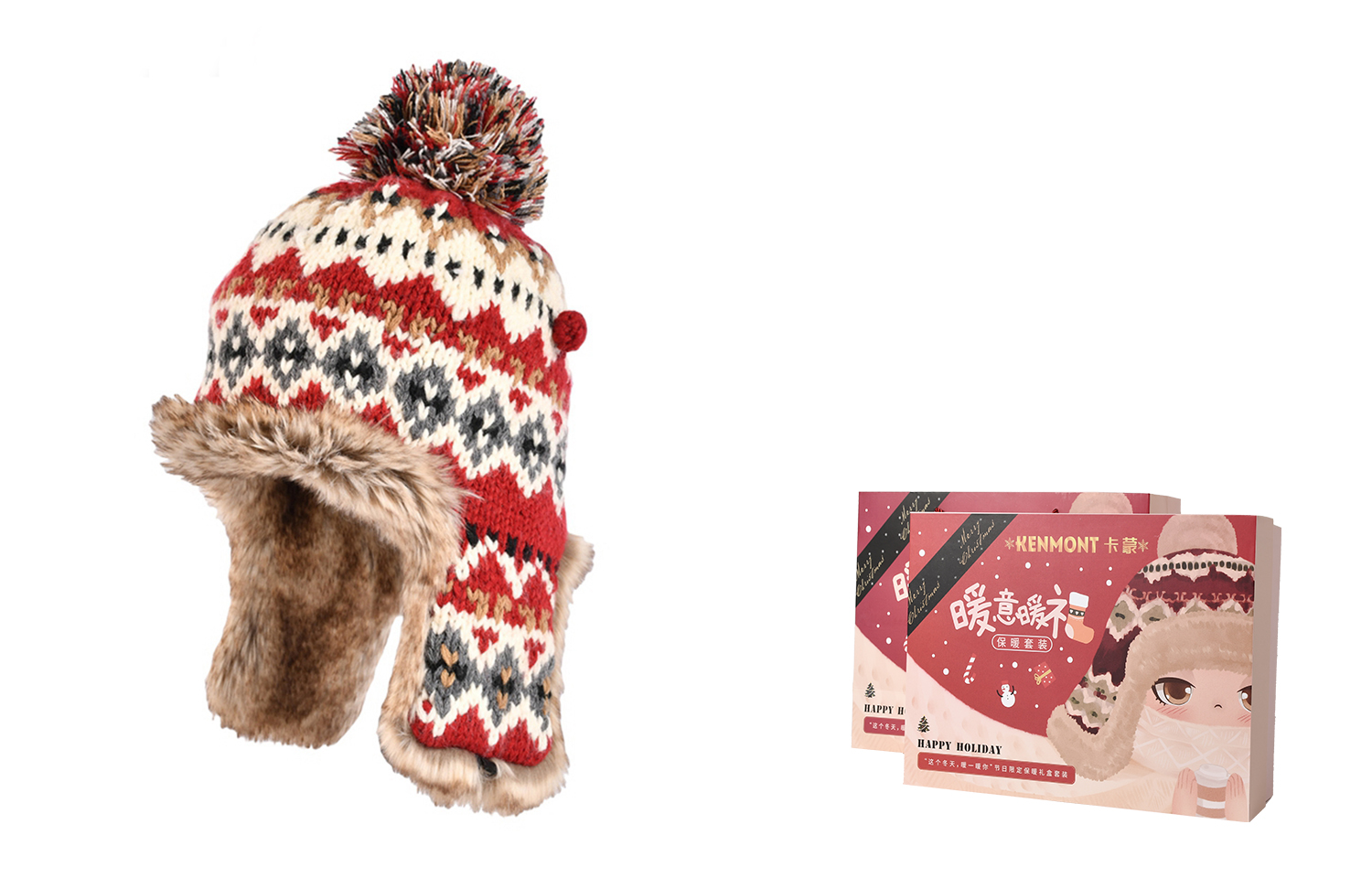 Женская шапка-бини из полиэстера, акрила и шерсти KENMONT, 9385-Бордовый (Праздничная упаковка)
Женская шапка-бини из полиэстера, акрила и шерсти KENMONT, 9385-Бордовый (Праздничная упаковка)