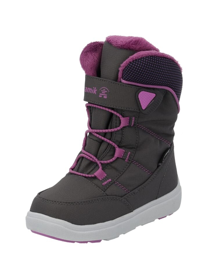 Сапоги Kamik, цвет charcoal/orchid
Сапоги Kamik, цвет charcoal/orchid