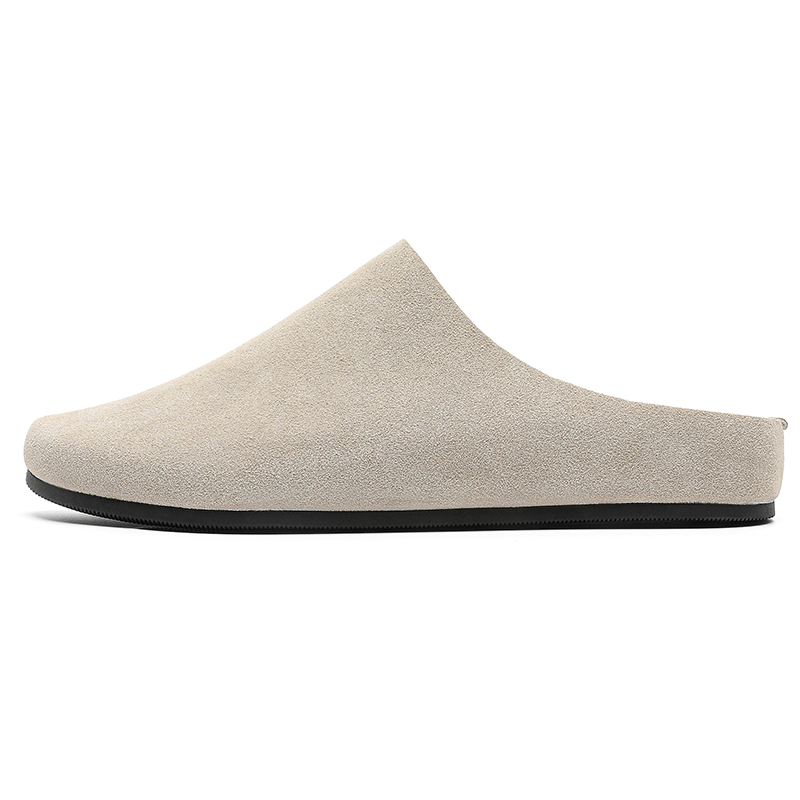 FAPAI Мужские противоскользящие тапочки с закрытым носком бежевые, цвет Beige
FAPAI Мужские противоскользящие тапочки с закрытым носком бежевые, цвет Beige