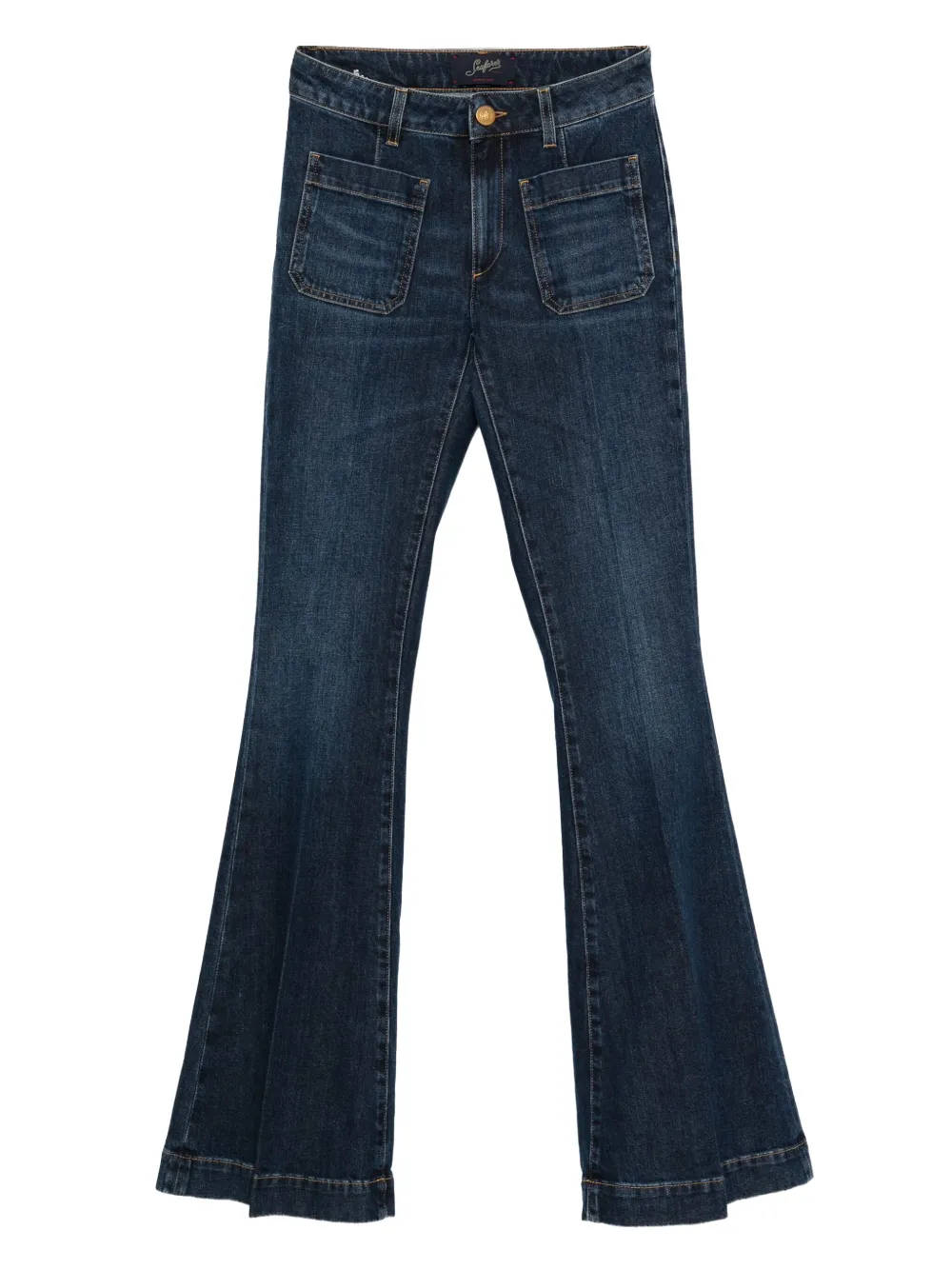 Джинсы bootcut Capucine с карманами Seafarer, синий
Джинсы bootcut Capucine с карманами Seafarer, синий