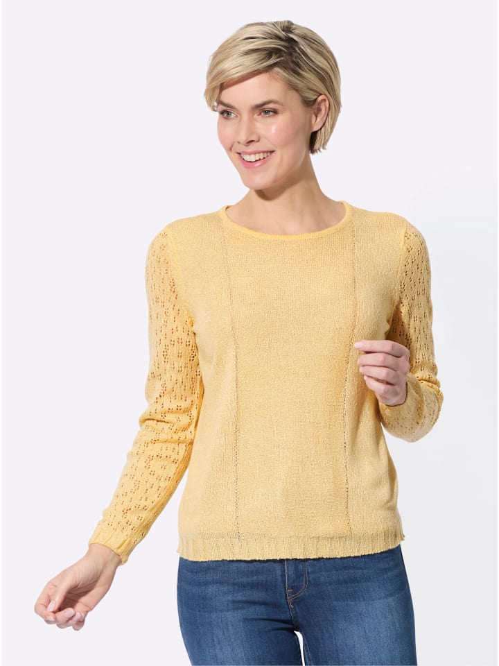 Ажурный свитер ванильного цвета WITT WEIDEN
Ажурный свитер ванильного цвета WITT WEIDEN