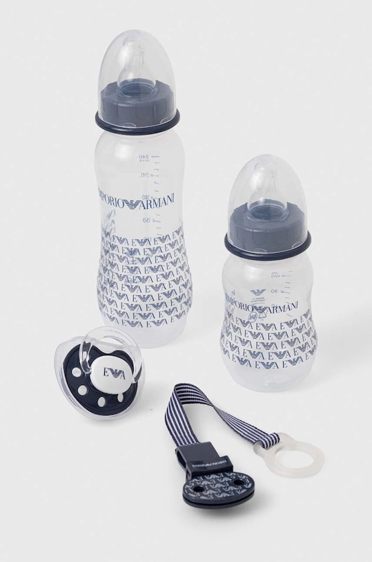 Детский комплект для новорожденных Emporio Armani, синий
Детский комплект для новорожденных Emporio Armani, синий