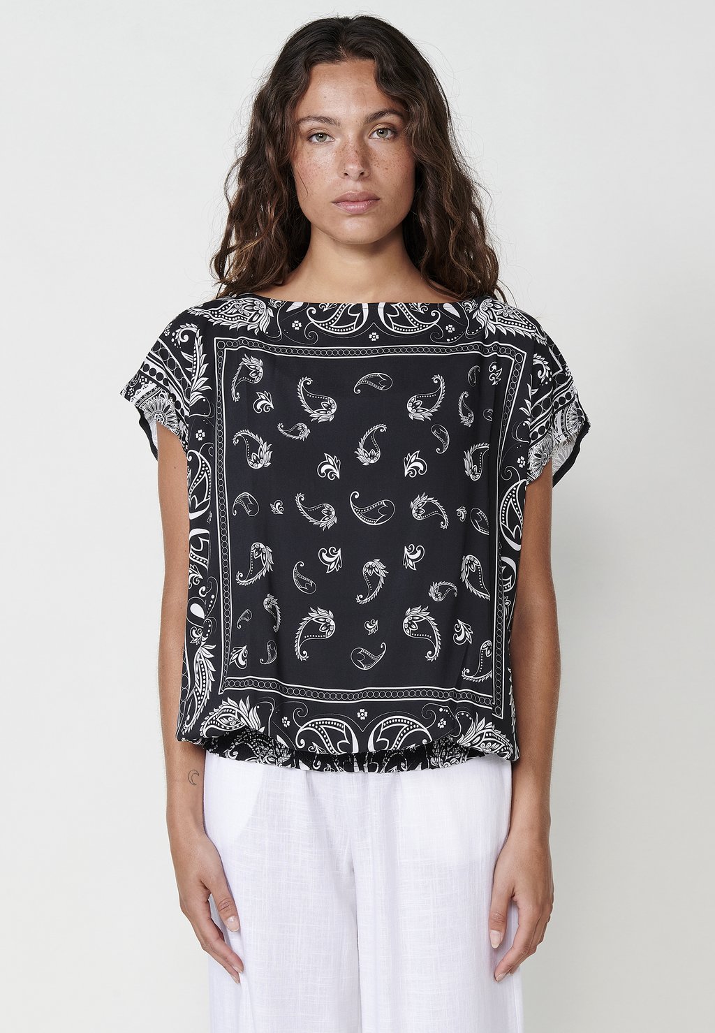 Блуза Koroshi, черный 
Блуза Koroshi, черный