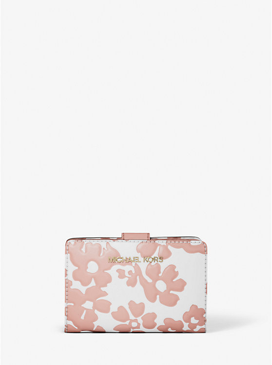 Кошелек Jet set, средний, с цветочным принтом, в два сложения Michael Kors, красный
Кошелек Jet set, средний, с цветочным принтом, в два сложения Michael Kors, красный