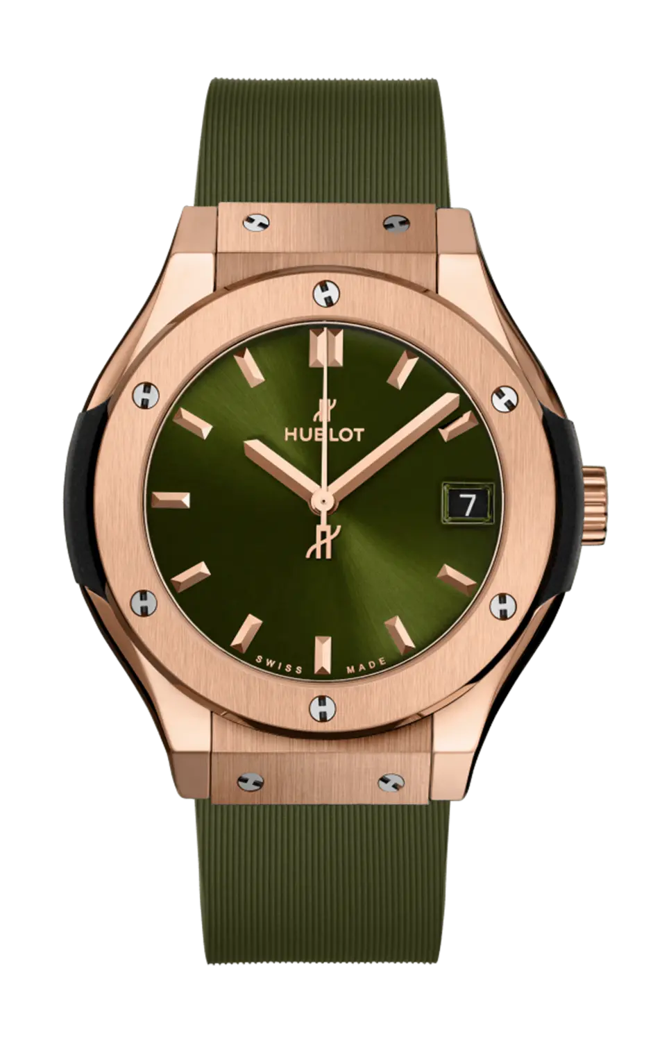 Часы classic fusion king gold green 33 мм Hublot
Часы classic fusion king gold green 33 мм Hublot