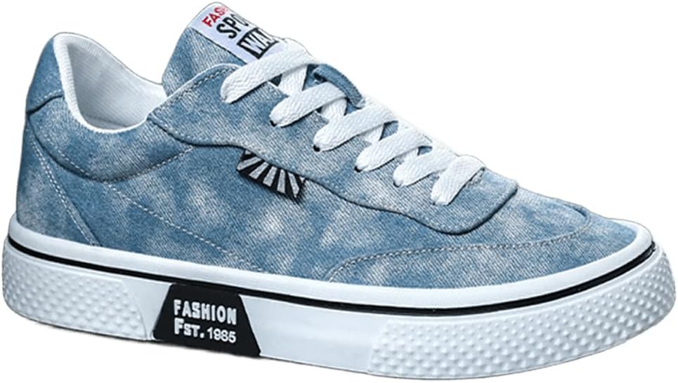 Мужские классические низкие кеды из ткани, модные повседневные кроссовки, скейтбордические лоферы на шнуровке, теннисные туфли Generic, голубой
Мужские классические низкие кеды из ткани, модные повседневные кроссовки, скейтбордические лоферы на шнуровке, теннисные туфли Generic, голубой