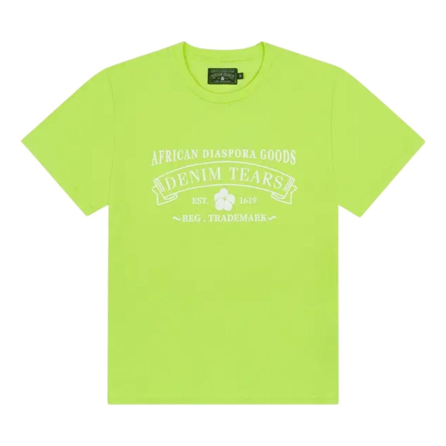 Футболка Denim Tears ADG 'Lime'
Футболка Denim Tears ADG 'Lime'