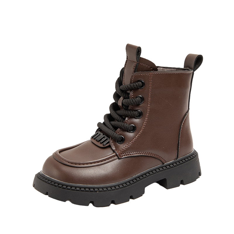 Кожаные ботинки для детей FIRS Kids, коричневый 
Кожаные ботинки для детей FIRS Kids, коричневый