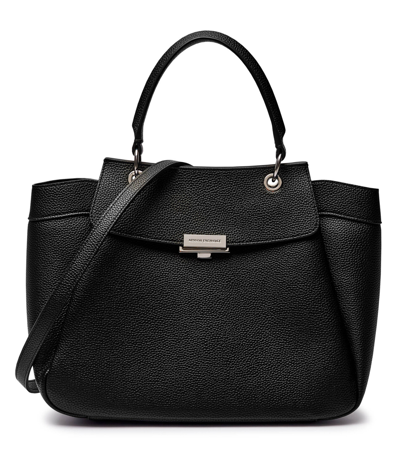 Сумка женская Armani Exchange через плечо с клапаном, черный
Сумка женская Armani Exchange через плечо с клапаном, черный