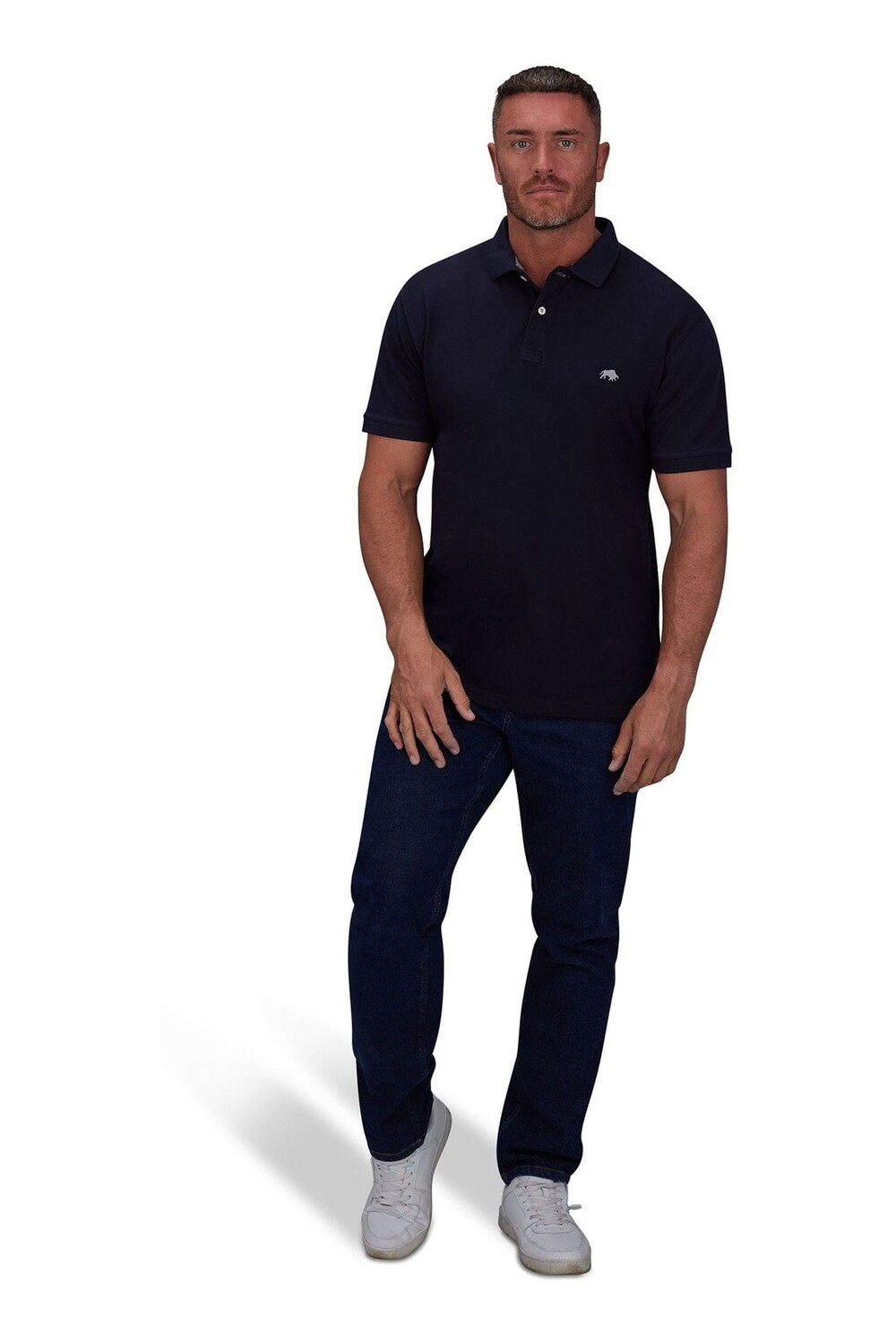 Классическая рубашка-поло из натурального хлопка Raging Bull, синий
Классическая рубашка-поло из натурального хлопка Raging Bull, синий