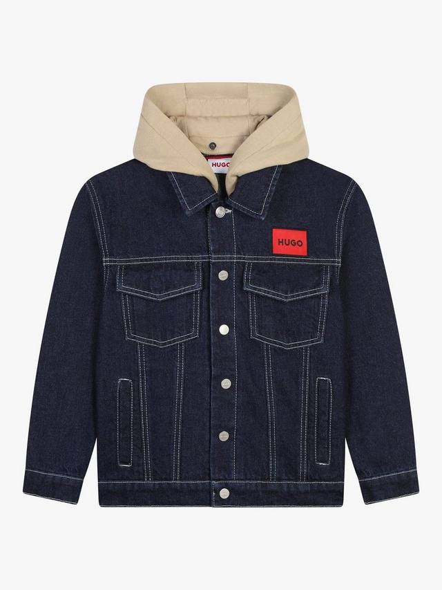 Джинсовая куртка худи от HUGO HUGO BOSS, Rinse Wash
Джинсовая куртка худи от HUGO HUGO BOSS, Rinse Wash