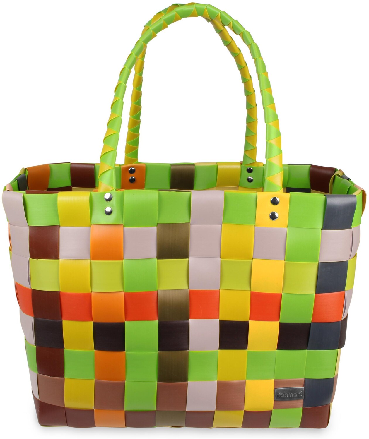 Сумка шоппер normani Einkaufskorb Einkaufstasche aus Kunststoff, цвет Sunflower 
Сумка шоппер normani Einkaufskorb Einkaufstasche aus Kunststoff, цвет Sunflower